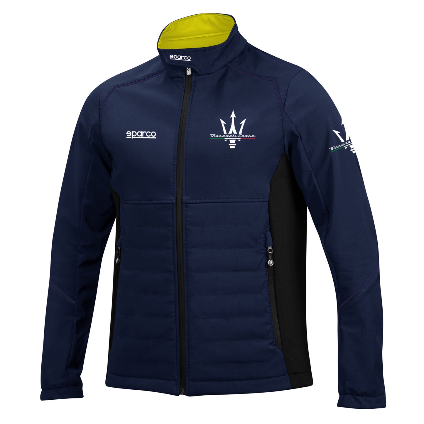 2026 Sparco MASERATI CORSE Softshell Jacket 3-Layer Waterproof Mens Coat