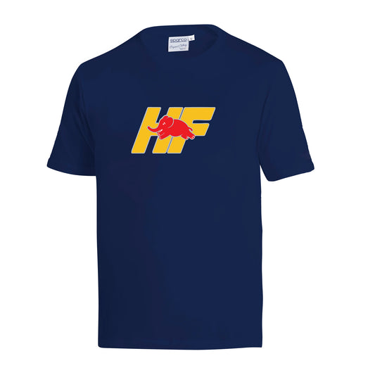 New 2025 Sparco T-Shirt Lancia Delta HF Integrale Big Logo Genuine Made in Italy