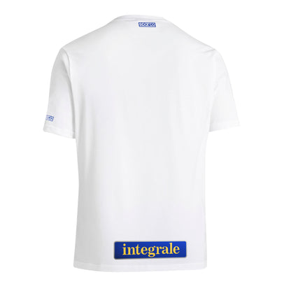 New 2025 Sparco Lancia Delta Integrale HF Mens T-Shirt Car Print Genuine Fanwear