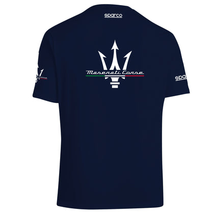 2026 Sparco MASERATI CORSE Mens T-Shirt Tee Official Genuine Merchandise