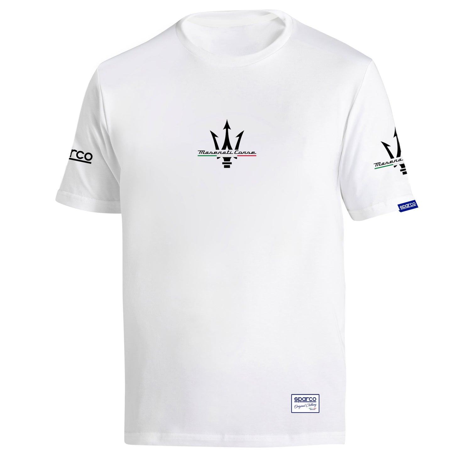 2026 Sparco MASERATI CORSE Mens T-Shirt Tee Official Genuine Merchandise