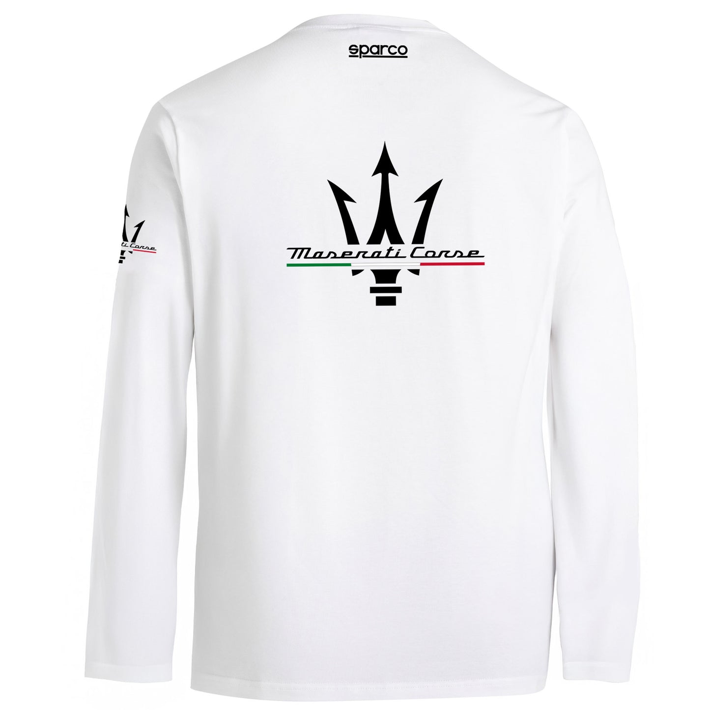 2026 Sparco MASERATI CORSE Mens T-Shirt Long Sleeve Top Official Genuine