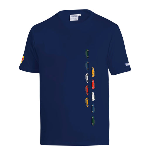 2026 Sparco Lancia Delta HF Integrale Mens T-Shirt Car Collections Design