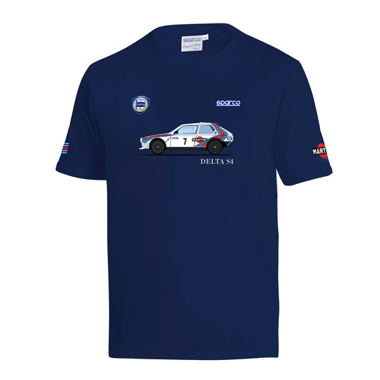 2026 Sparco Lancia Delta S4 Rally Car Mens T-Shirt Genuine Made in Italy
