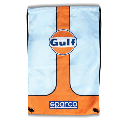 2026 Sparco Gulf Racing Drawstring Shoe Bag for Racing Boots Size 33x51cm