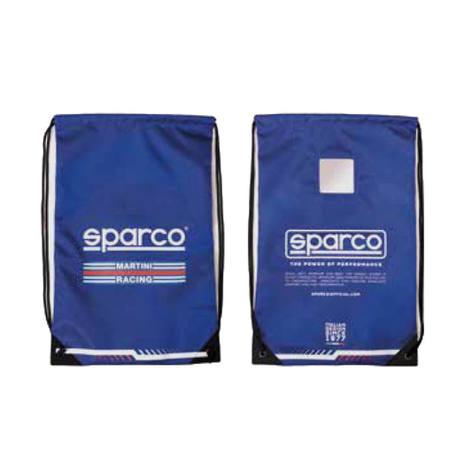 2026 Sparco Martini Racing Shoe Bag Drawstring Sportsack Size 33x51cm