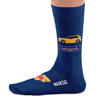 2026 Sparco Lancia Socks Delta Integrale HF Car Print Design Size EU 41-46