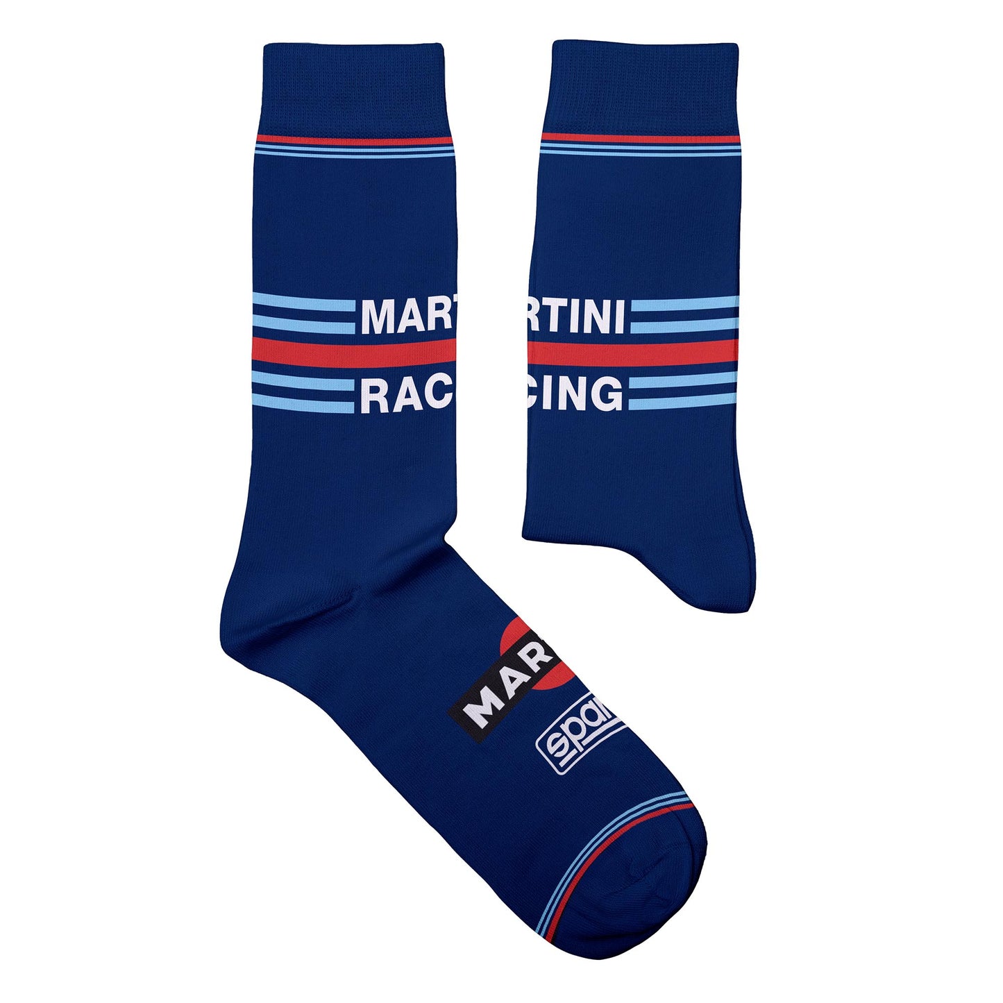 Chaussettes Sparco Martini Racing 2026 Motif Lancia Rally Team en 2 coloris