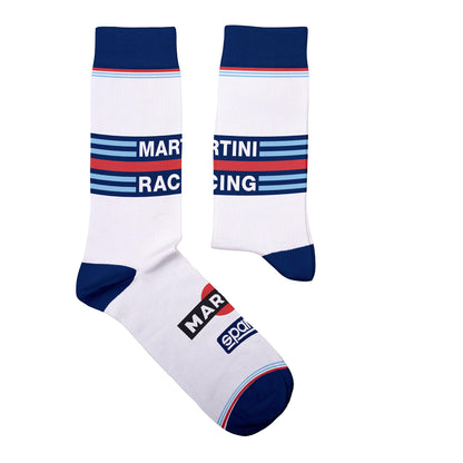 Chaussettes Sparco Martini Racing 2026 Motif Lancia Rally Team en 2 coloris