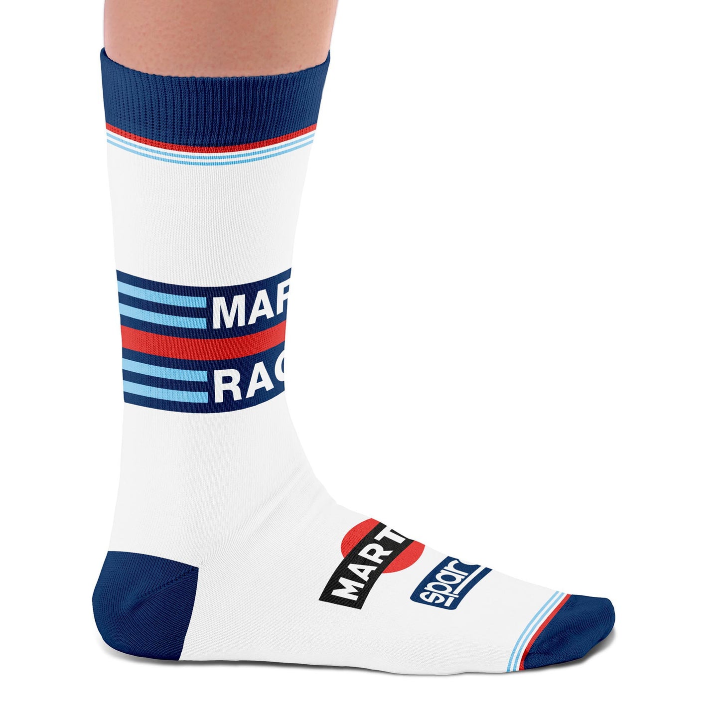 Chaussettes Sparco Martini Racing 2026 Motif Lancia Rally Team en 2 coloris