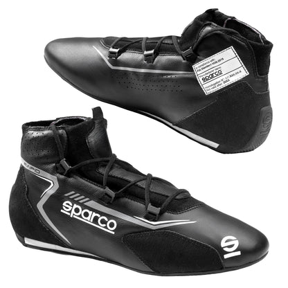 2026 Sparco RAPID Racing Boots with Laces Closure Fireproof FIA Approved