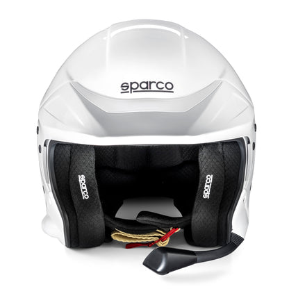 2025 Sparco FLUX RJ-I Race Helmet Open Face Intercom Race Rally FIA SNELL SPEC