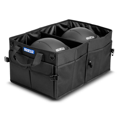 2026 Sparco Foldable Helmet Storage Box for Race Rally and Motorsport Cars