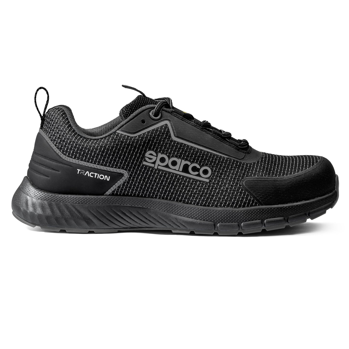2026 Sparco TRACTION Safety Shoes Mechanic Trainers Toe Protection ESD S1PS SR