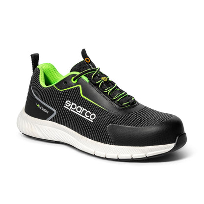 2026 Sparco TRACTION Safety Shoes Mechanic Trainers Toe Protection ESD S1PS SR