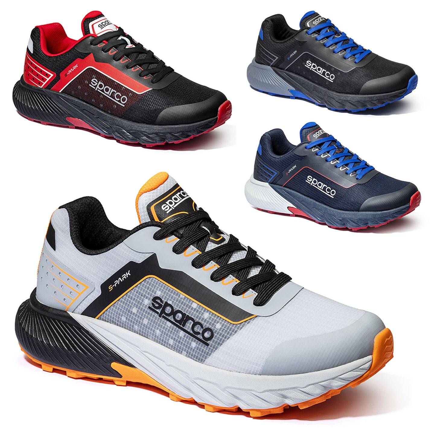 Sparco S-PARK Mechanic Trainers Shoes Team Footwear Pitcrew O1 FO Rated