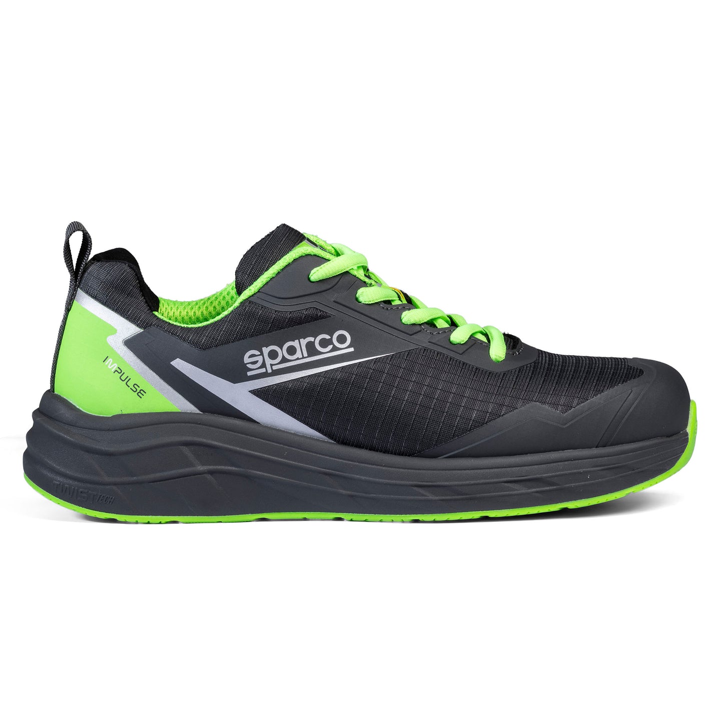 2026 Sparco IMPULSE S3S Safety Trainers Mechanic Footwear Toe Protection Shoes