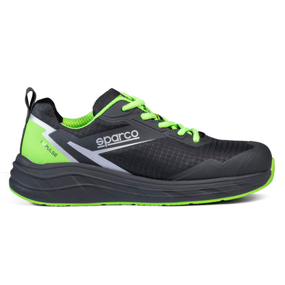 2026 Sparco IMPULSE S3S Safety Trainers Mechanic Footwear Toe Protection Shoes