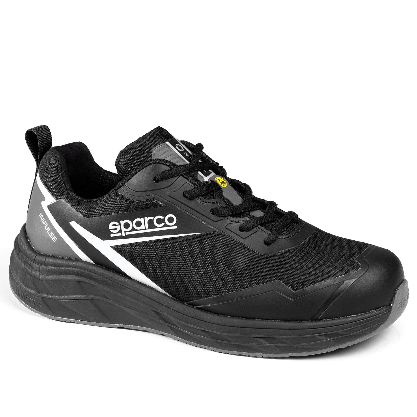 2026 Sparco IMPULSE S3S Safety Trainers Mechanic Footwear Toe Protection Shoes