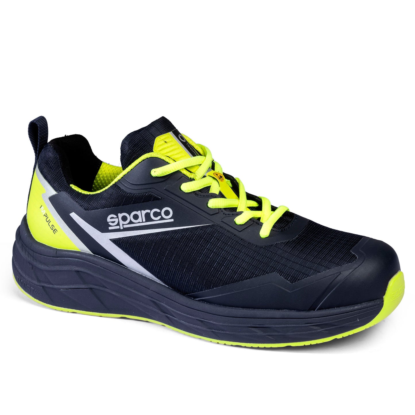 2026 Sparco IMPULSE S3S Safety Trainers Mechanic Footwear Toe Protection Shoes