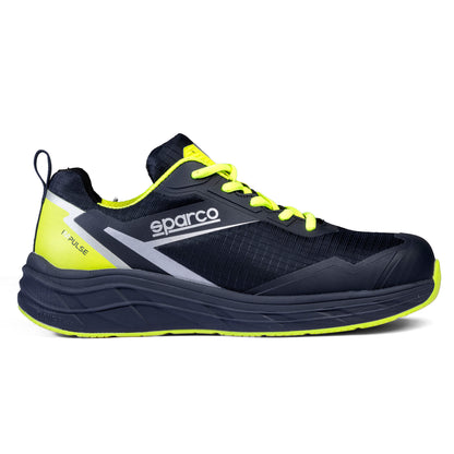 2026 Sparco IMPULSE S3S Safety Trainers Mechanic Footwear Toe Protection Shoes
