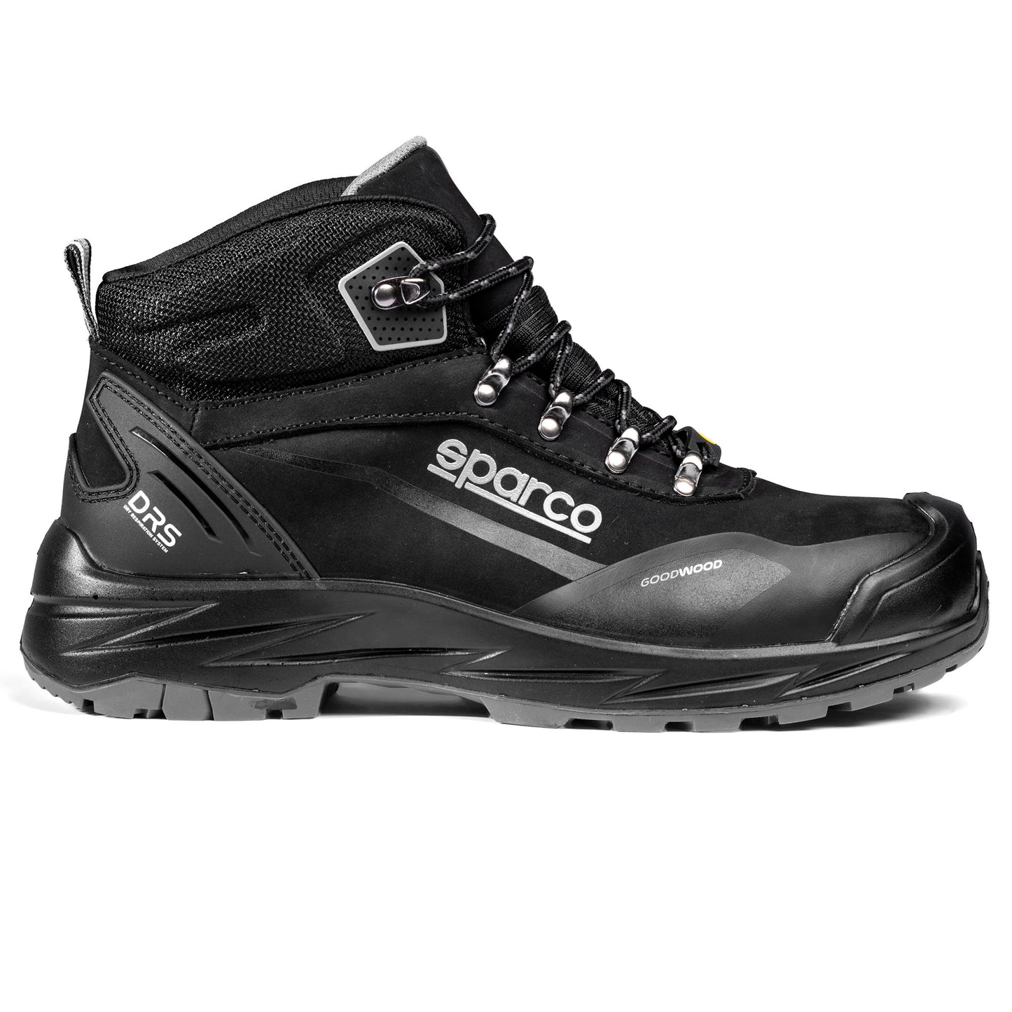Bottes de sécurité industrielles étanches 2026 Sparco GOODWOOD DELL S7S certifiées
