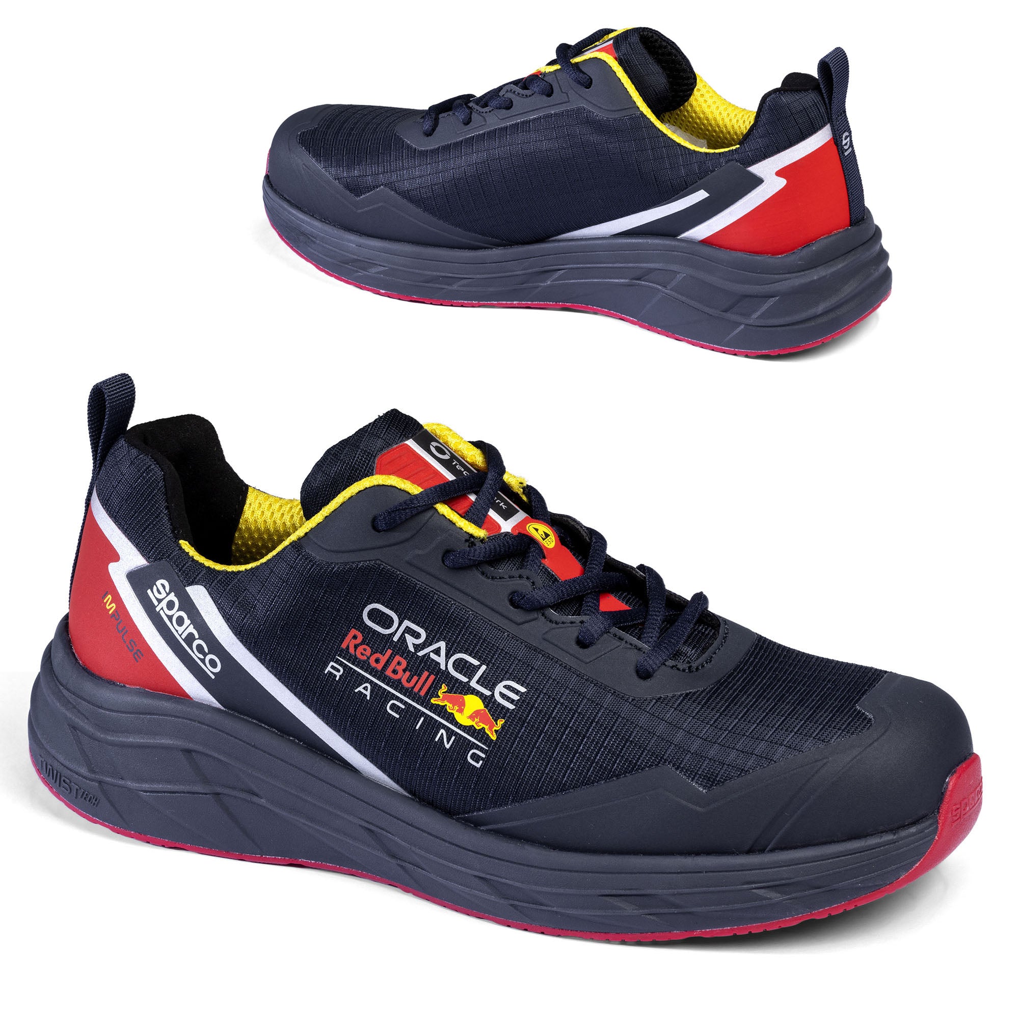 2026 Sparco Red Bull Racing Safety Footwear Work Trainers Shoes S3S To ...