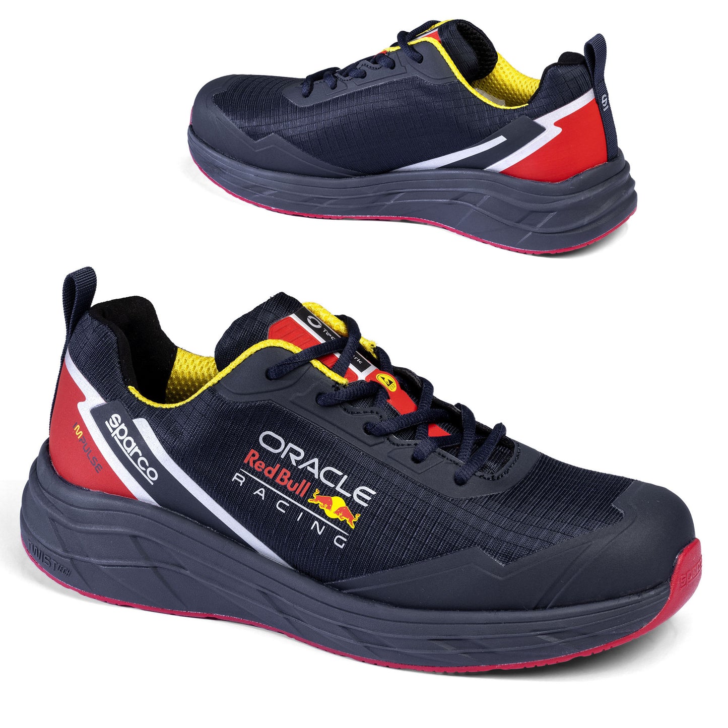 2026 Sparco Red Bull Racing Safety Footwear Work Trainers Shoes S3S Toe Protect