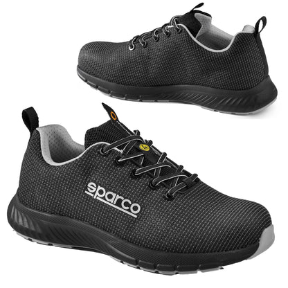 Sparco TRACTION ASAN S3S Safety Shoes Tariners Certified Footwear ESD SR FO HRO