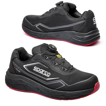 2026 Sparco IMPULSE+ S1PS ROTOR Safety Footwear Work Trainers Mechanic Shoes