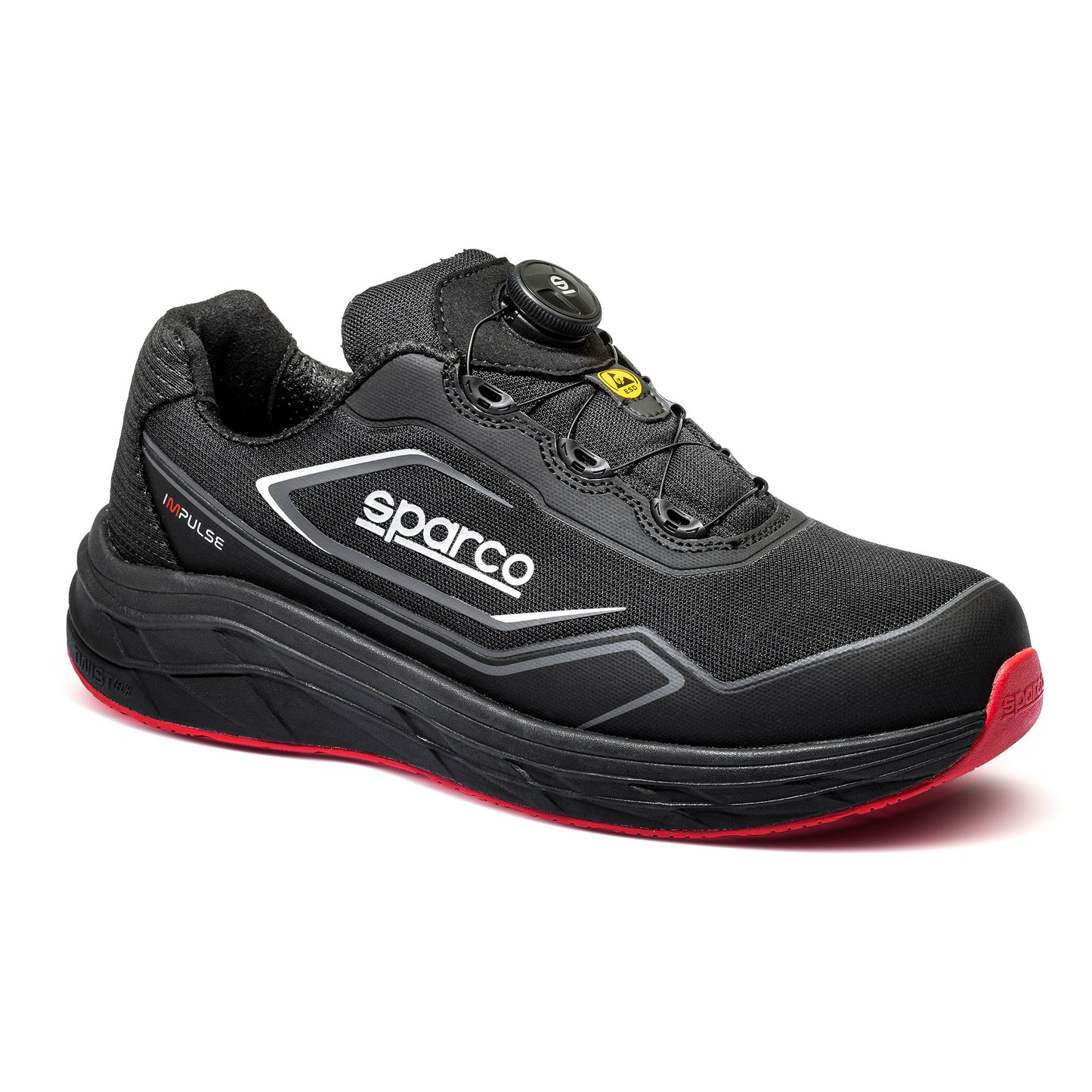 2026 Sparco IMPULSE+ S1PS ROTOR Safety Footwear Work Trainers Mechanic Shoes