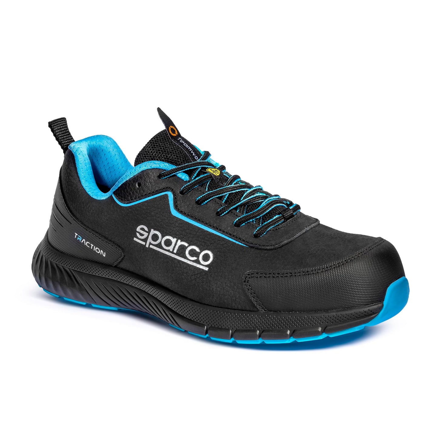 Sparco TAKUMA Safety Shoes S3S Work Trainers ESD Water Repellent Nubuck Fabric