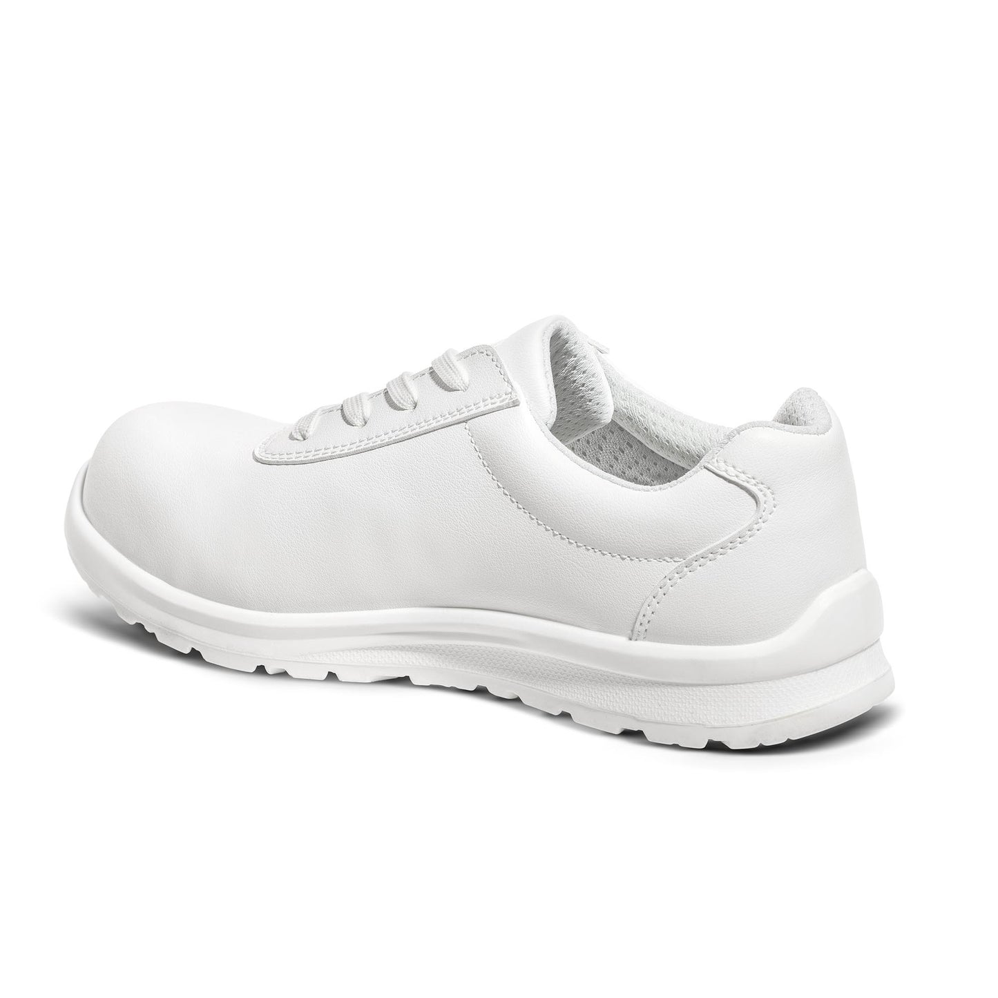 Sparco WALKER S2 Safety Shoes with Laces White Water-Repellent Microfibre ESD