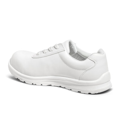 Sparco WALKER S2 Safety Shoes with Laces White Water-Repellent Microfibre ESD