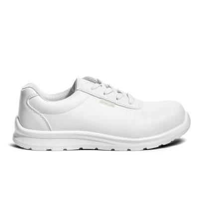 Sparco WALKER S2 Safety Shoes with Laces White Water-Repellent Microfibre ESD