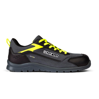2026 Sparco NITRO ADVANCED S3S Safety Shoes Work Trainers Mechanic Waterproof