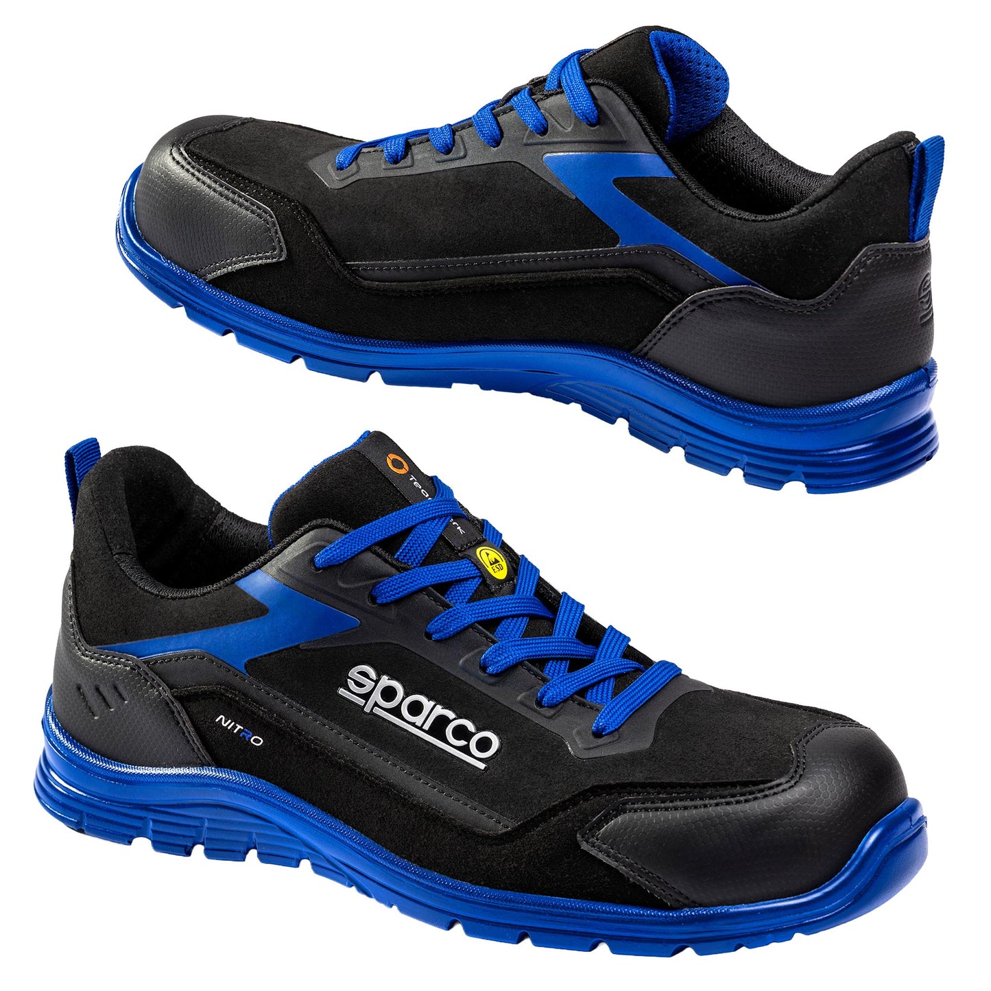 2026 Sparco NITRO ADVANCED S3S Safety Shoes Work Trainers Mechanic Waterproof
