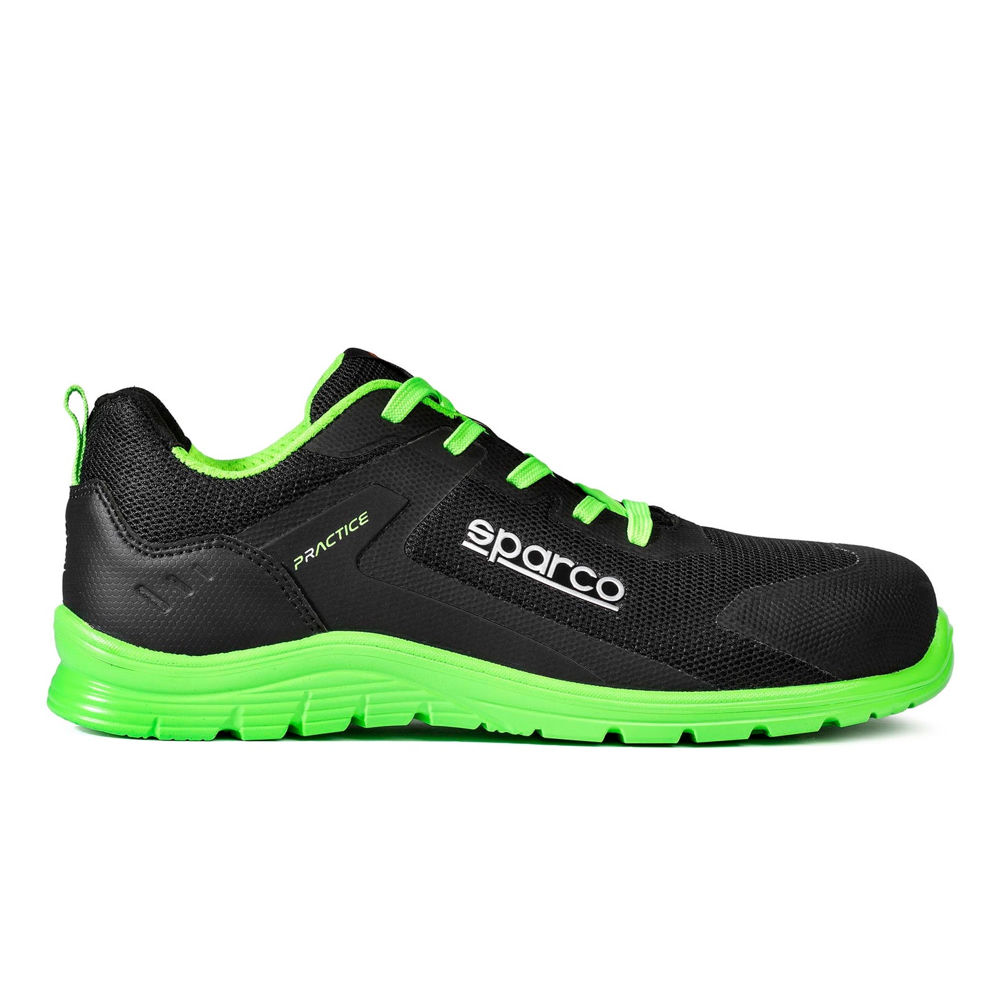 2026 Sparco PRACTICE ADV S1 Safety Shoes Work Trainers Mechanic Teamwork Pitcrew