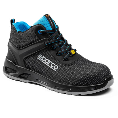 Sparco HORIZON TEK S3 Safety Boots Trainers Mechanic Pitcrew Work Shoes S3S