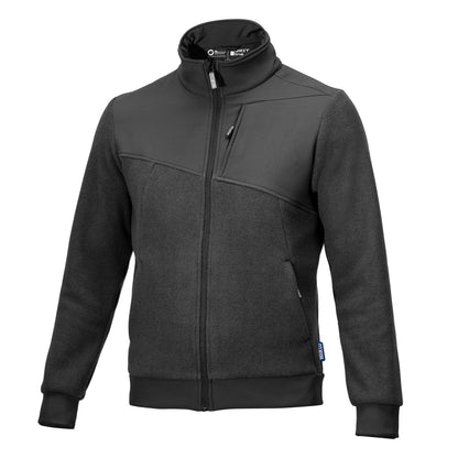 2026 Sparco GRIT FLEECE Full-Zip Mens Jacket Workwear Mechanic Leisure