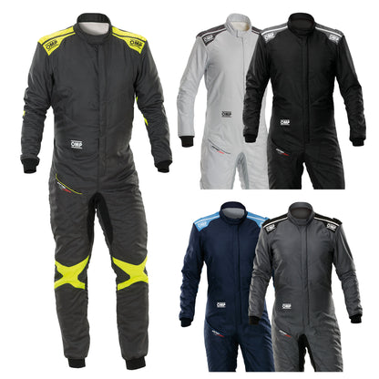 IA0-1879 OMP ONE EVO AIR Racing Driver Suit Fireproof Overalls FIA 8856-2018
