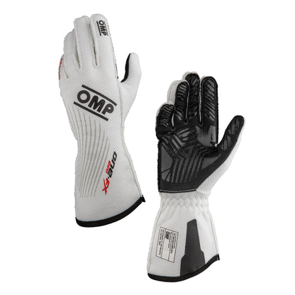 IB0-0773 OMP ONE EVO FX Racing Driver Gloves Fireproof FIA 8856-2018 Race Rally