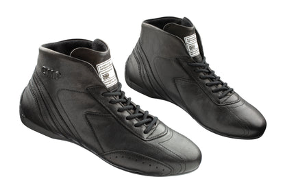 OMP Carrera Vintage Racing Driver Boots Classic Leather Fireproof FIA 8856-2018