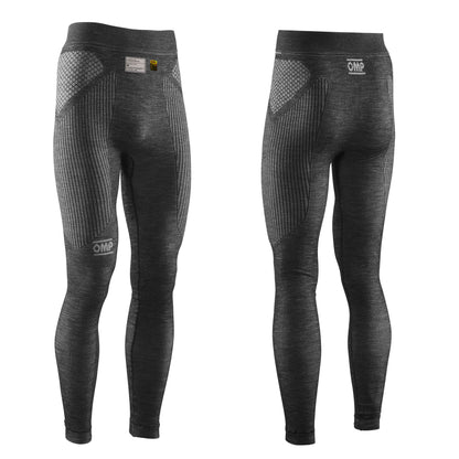 IE0-0804 OMP TECNICA EVO Sous-vêtement bas ignifugé Pantalon de course FIA Rallye