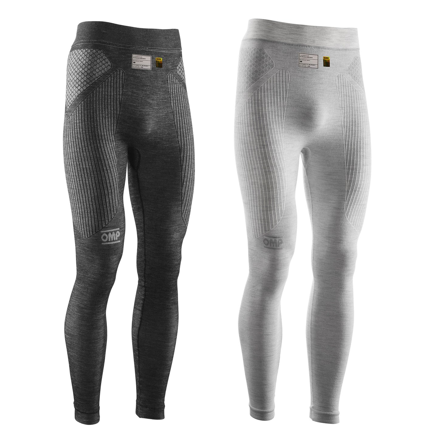 IE0-0804 OMP TECNICA EVO Sous-vêtement bas ignifugé Pantalon de course FIA Rallye