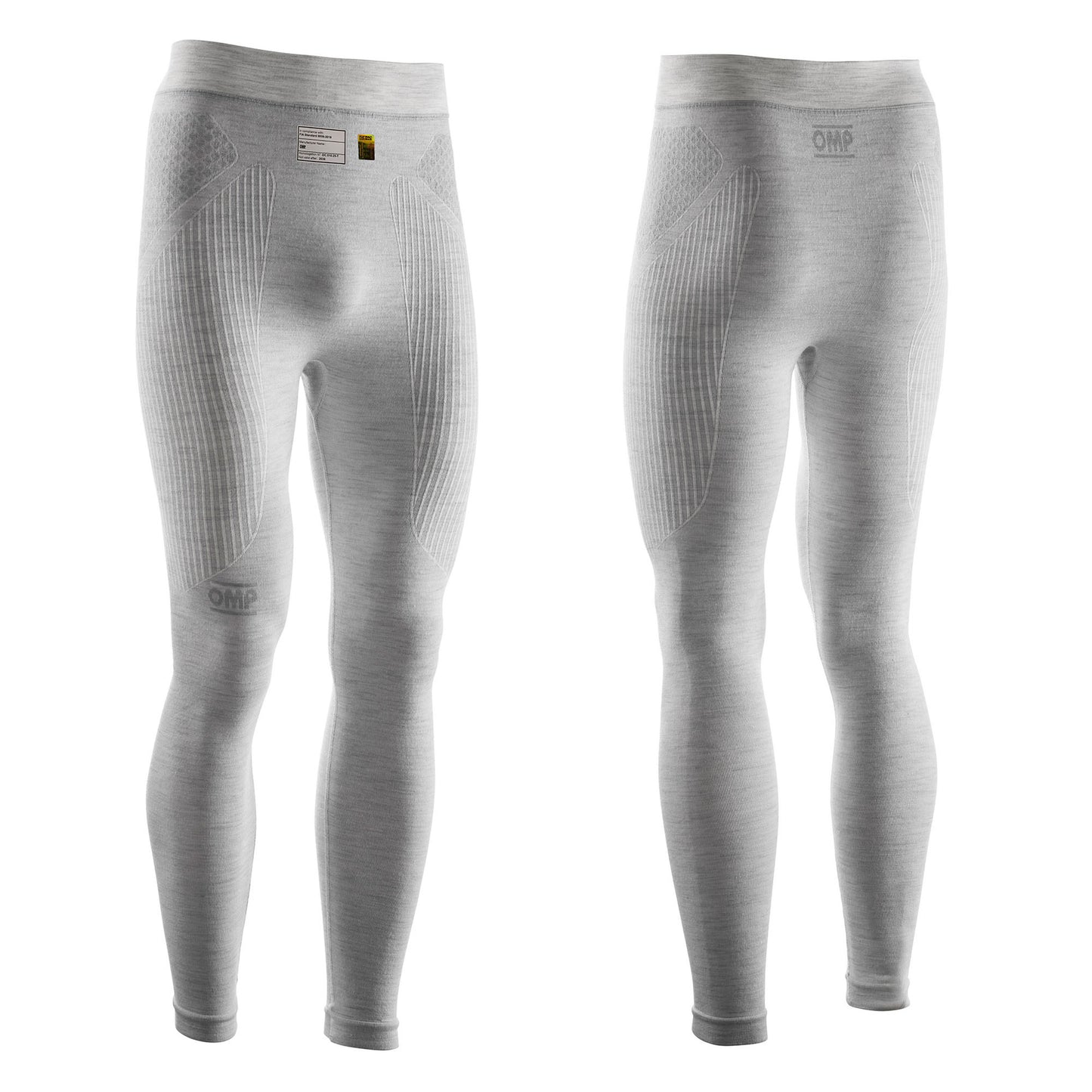 IE0-0804 OMP TECNICA EVO Sous-vêtement bas ignifugé Pantalon de course FIA Rallye