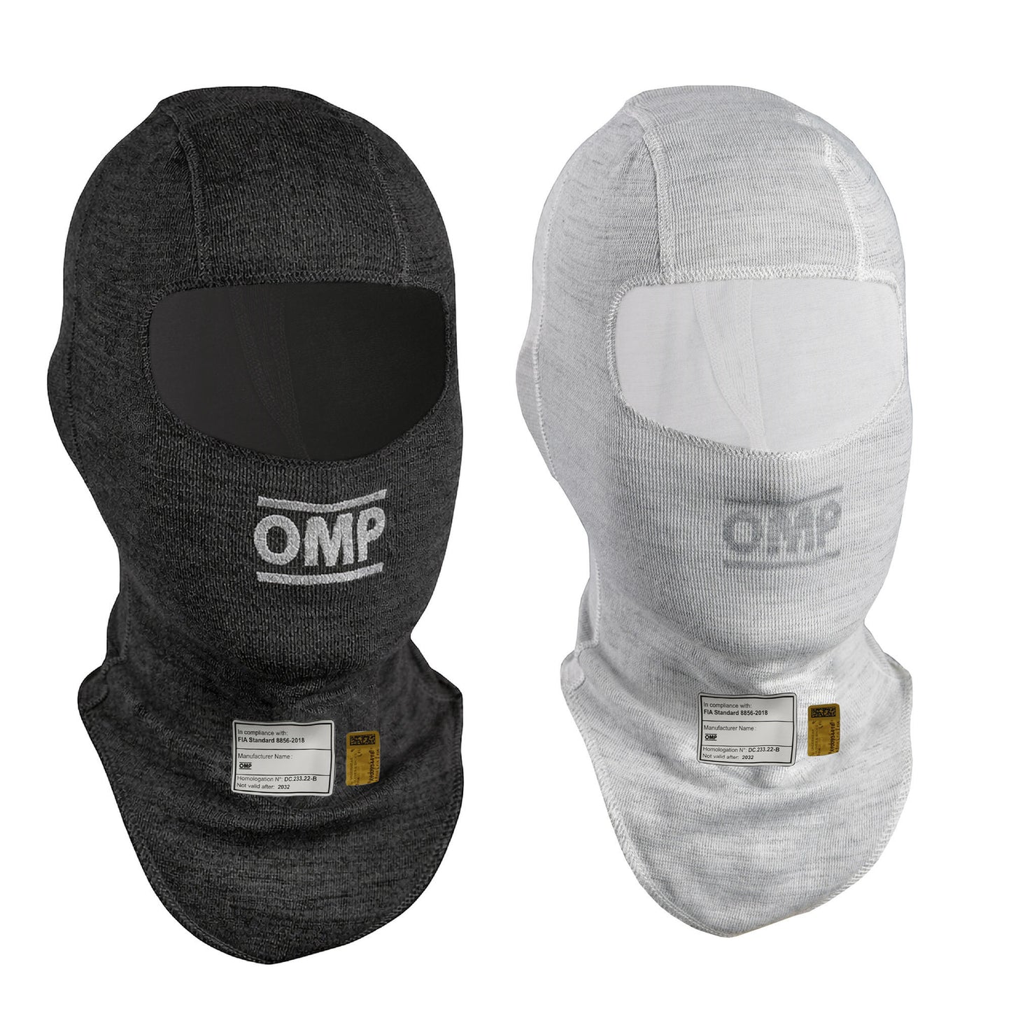 Cagoule ignifugée OMP TECNICA EVO IE0-0805 FIA Approved Race Rally Motorsport