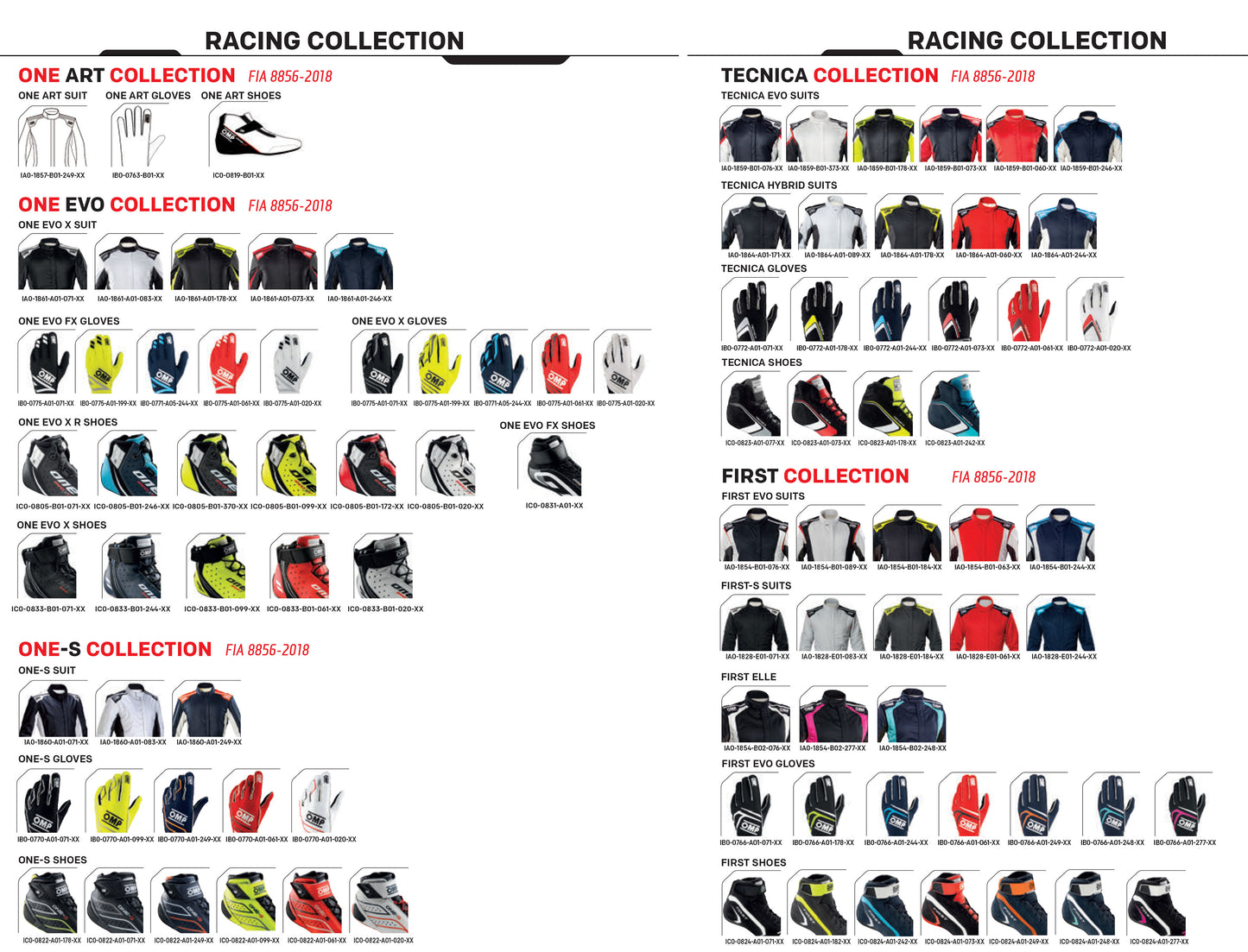 OMP Racing Karting Gloves Carry Bag Zipped Clear Front and Printed Name Labels