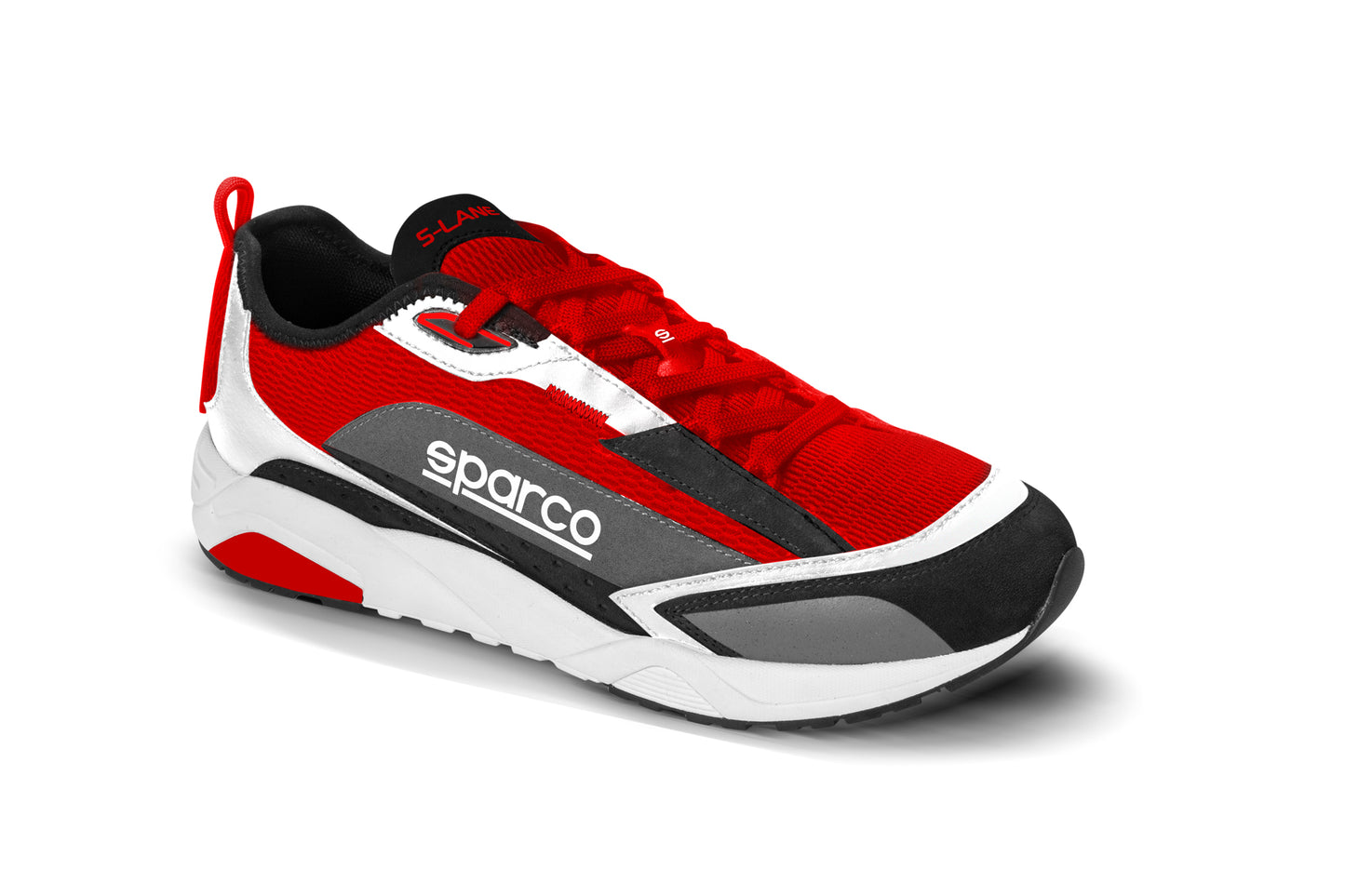 Sparco S-LANE Racing Trainers Leather Breathable Sports Shoes Sneakers Leisure