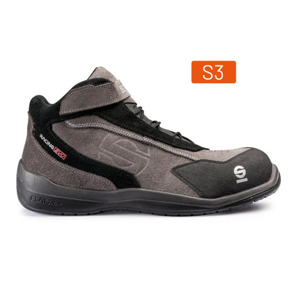 07515 Sparco RACING EVO S3 SRC Work Boots Safety Footwear Suede Leather Nubuck